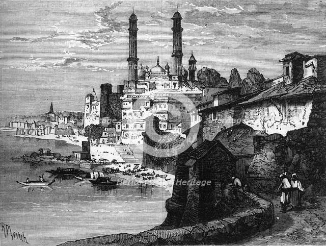 'View of Benares', c1891. Creator: James Grant.