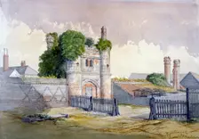 View of Beckingham Hall near Withham, Essex, 1869. Artist: R Nightingale