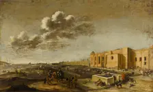 View of Belem Monastery near Lisbon. Creator: Dirck Stoop