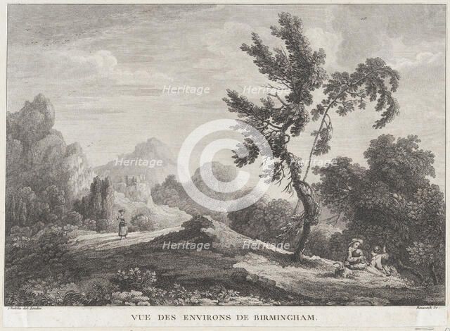 View of Birmingham, ca. 1755., ca. 1755. Creator: Peter Paul Benazech.