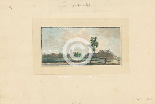 View of Boer, at Franeker, 1700-1800. Creator: Anon.