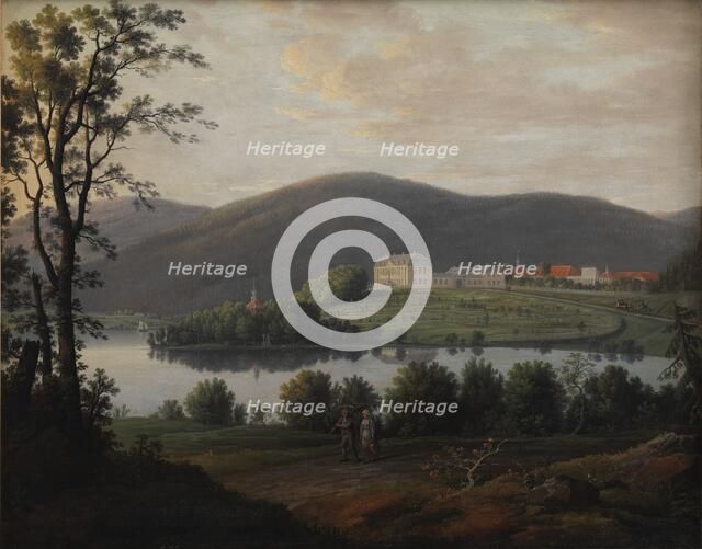 View of Bogstad in Norway, 1789. Creator: Erik Pauelsen.
