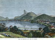 View of Botafogo Bay, Rio de Janeiro Brazil, c1880