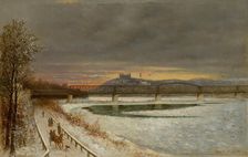 View of Bratislava, 1891. Creator: Eduard Majsch