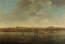 View of Canton in China, c.1662-c.1663. Creator: Johannes Vinckboons