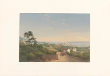 View of Cannes, 1866-1892. Creator: Charles William Meredith van de Velde