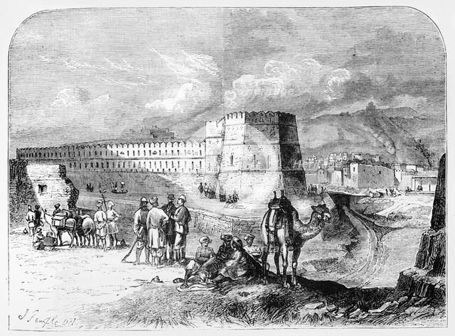 'View of Cabul', c1891. Creator: James Grant.