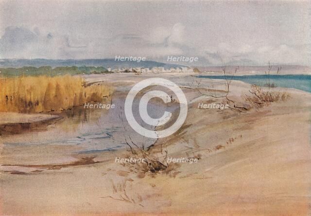 'View of Cagnes', c1899. Artist: Edward Millington Synge.