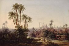View of Cairo, 1867. Creator: Georgi, Otto (1819-1874)