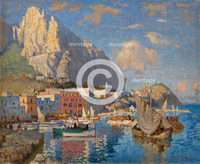 View of Capri, 1926.