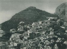 View of Capri with Monte Tiberio, Italy, 1927. Artist: Eugen Poppel