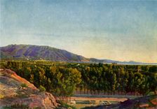 View of Castellamare from Pompeii 1846, (1965). Creator: Aleksandr Ivanov