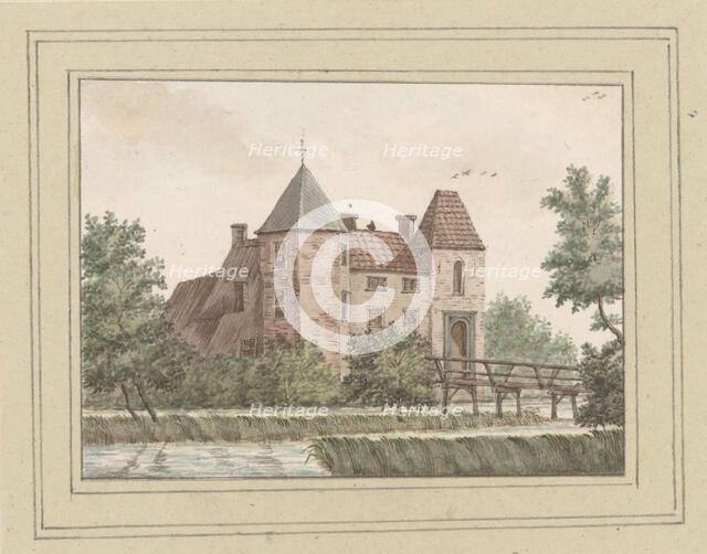 View of Castle De Wildt at Gendringen, in or after 1745-c. 1800. Creator: Anon.