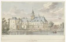 View of Castle Nijenrode, 1653. Creator: Herman Saftleven the Younger