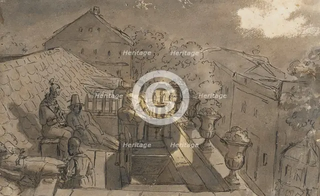 View of Cassel, 1832. Creator: Charles Christian Nahl.