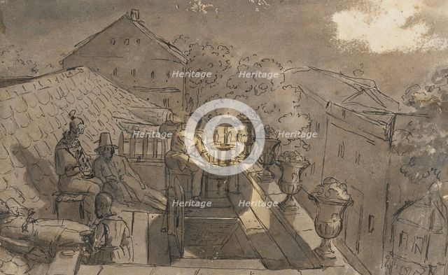View of Cassel, 1832. Creator: Charles Christian Nahl.