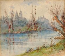 View of Cathedral and Palaces, n.d. Creator: Unknown