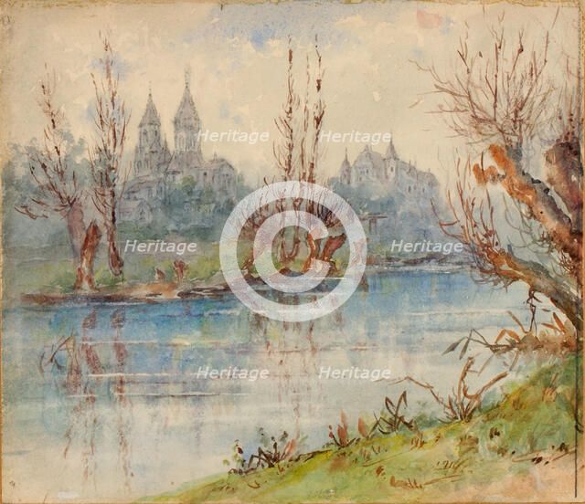 View of Cathedral and Palaces, n.d. Creator: Unknown.