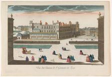 View of Château de Saint-Germain-en-Laye, 1745-1775. Creator: Anon