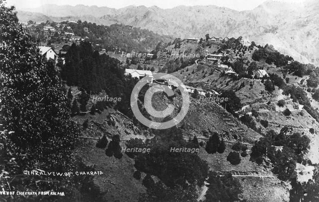View of Chakrata from Kalana, India, 1917. Artist: Unknown