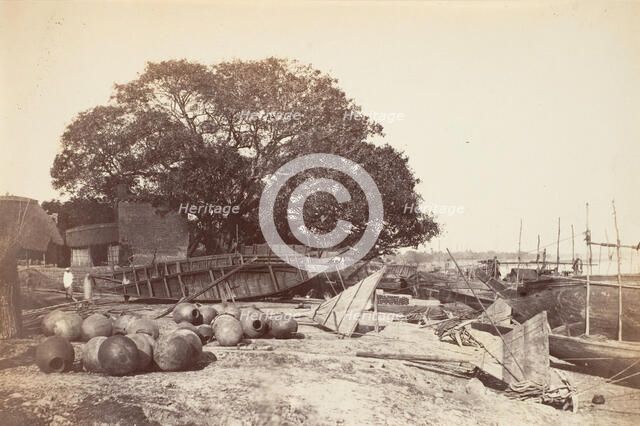 View of Chandanagore, 1858-61. Creator: Unknown.