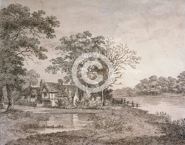 View of Cheesecake House in Hyde Park, London, 1795. Artist: Unknown
