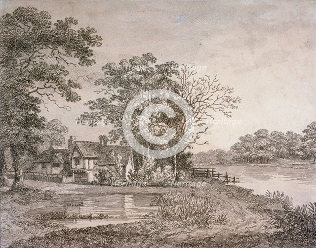 View of Cheesecake House in Hyde Park, London, 1795. Artist: Unknown