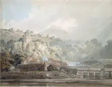 View of Chepstow, Monmouthshire, c.1791-1792. Artist: Thomas Girtin