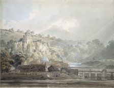 View of Chepstow, Monmouthshire, c.1791-1792. Artist: Thomas Girtin