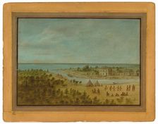 View of Chicago in 1837, 1861/1869. Creator: George Catlin