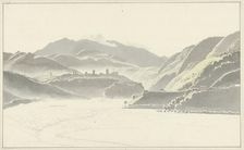 View of Cittaducale, c.1810-c.1812. Creator: Josephus Augustus Knip