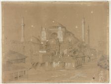 View of Constantinople, 1840/45. Creator: David Roberts