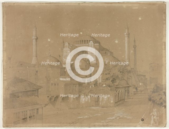 View of Constantinople, 1840/45. Creator: David Roberts.