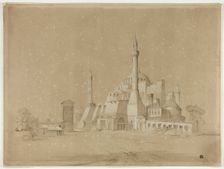 View of Constantinople, 1840/45. Creator: David Roberts