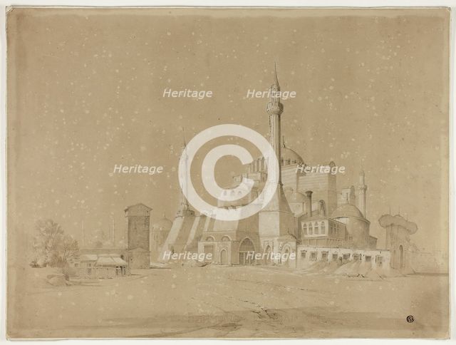 View of Constantinople, 1840/45. Creator: David Roberts.