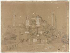View of Constantinople, 1840/45. Creator: David Roberts