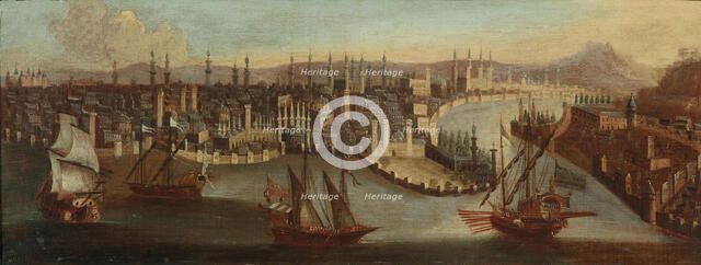 View of Constantinople. Creator: Jode, Hans de (1630-1663).