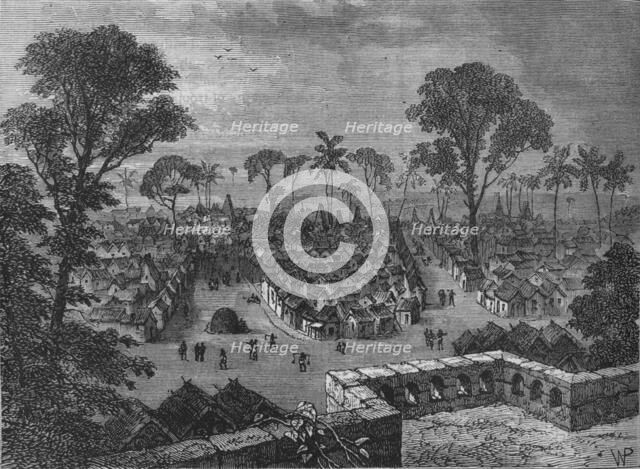 'View of Coomassie', c1880. Artist: W.P..