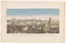 View of Colberg's intake by the Russians in 1761, 1761-1799. Creator: Anon