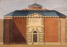 View of Cold Bath Fields Prison. Finsbury, Islington, London, 1820. Artist: Anon