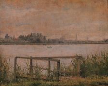 View of Copenhagen seen from Dosseringen, 1835-1838. Creator: Christen Købke