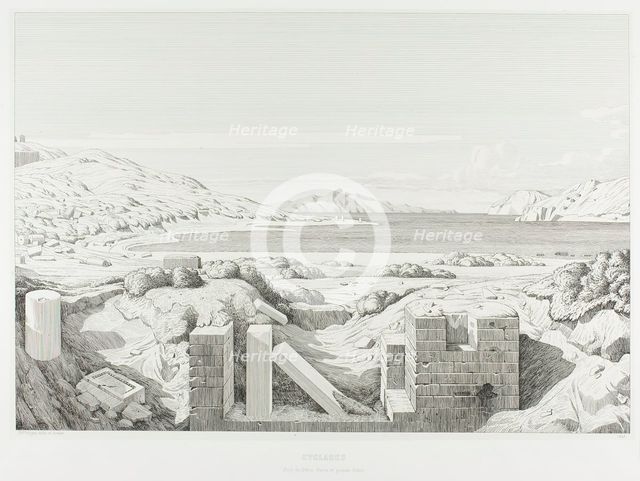 View of Corinth, 1845. Creator: Theodore Caruelle d'Aligny.
