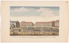 View of Covent Garden London, 1751. Creator: Thomas Bowles