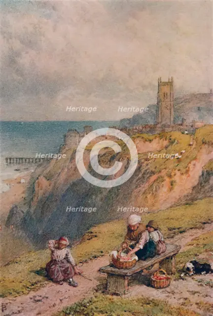 'View of Cromer', 19th century, (1935). Artist: Birket Foster.