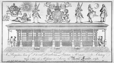 View of David Loudon's Bun House, Pimlico Road, Chelsea, London. Artist: Anon