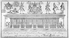 View of David Loudon's Bun House, Pimlico Road, Chelsea, London. Artist: Anon