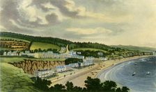 View of Dawlish from the West Cliff, 1817 (1943). Creator: Joseph Constantine Stadler
