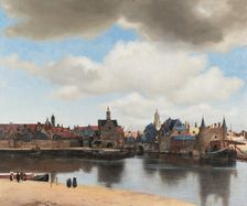 View of Delft, 1660-1661. Creator: Vermeer; Jan (Johannes) (1632-1675)