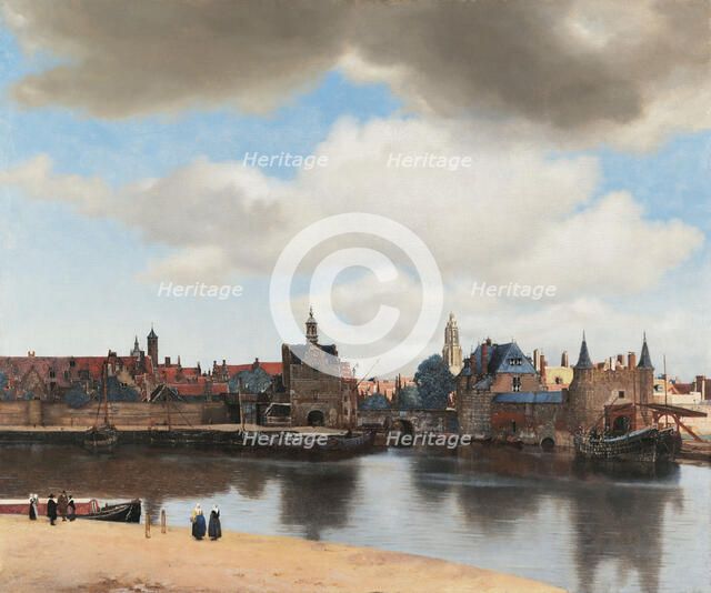 View of Delft, 1660-1661. Creator: Vermeer; Jan (Johannes) (1632-1675).