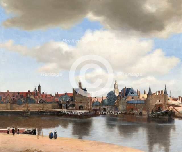 View of Delft. Creator: Jan Vermeer.